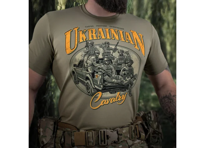 Футболка M-Tac Ukrainian Cavalry Tan Фото 2